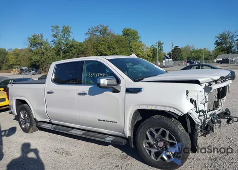 2024 GMC Sierra 1500 4Wd Standard Box Slt из США, поврежденный, VIN 3GTUUDED0RG174815